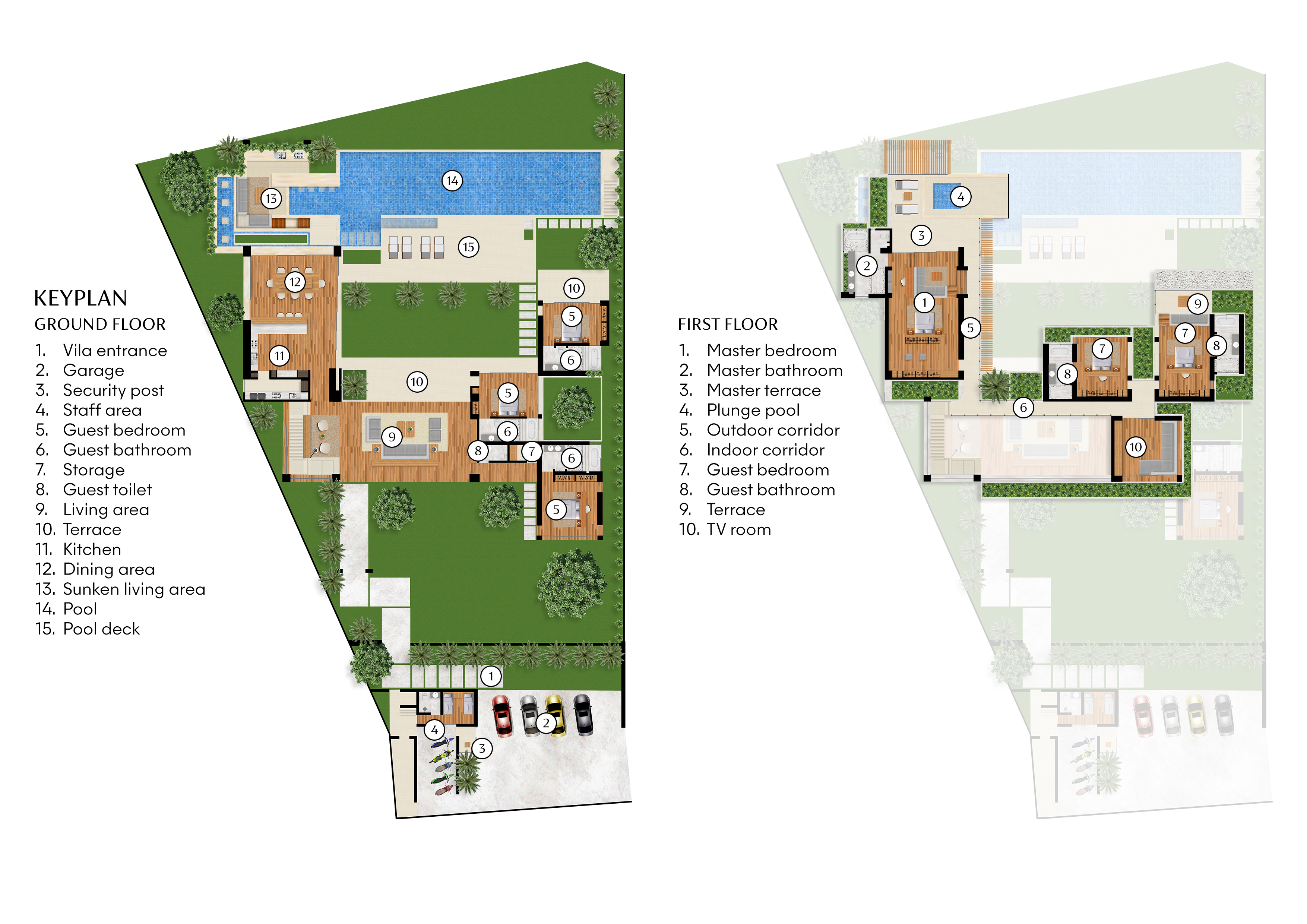Villa Nica Floorplan